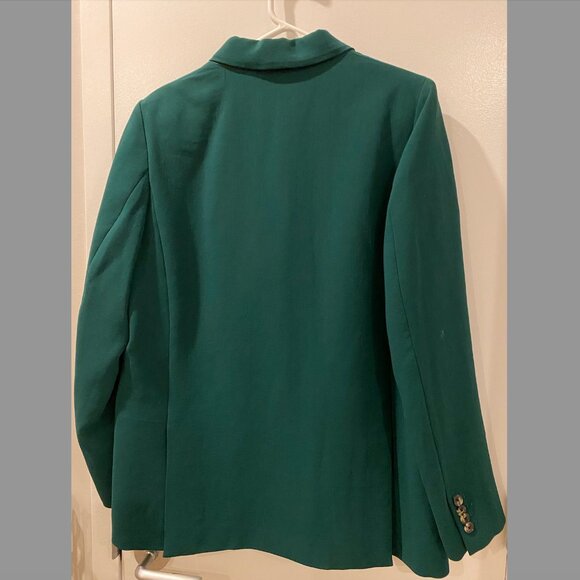 Aritzia Wilfred Destiny Blazer Aventurine Green Size 12 - Picture 4 of 7